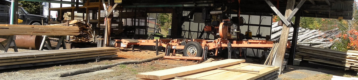 Gilpatrick & Sons, firewood and lumber, Richmond, Maine.